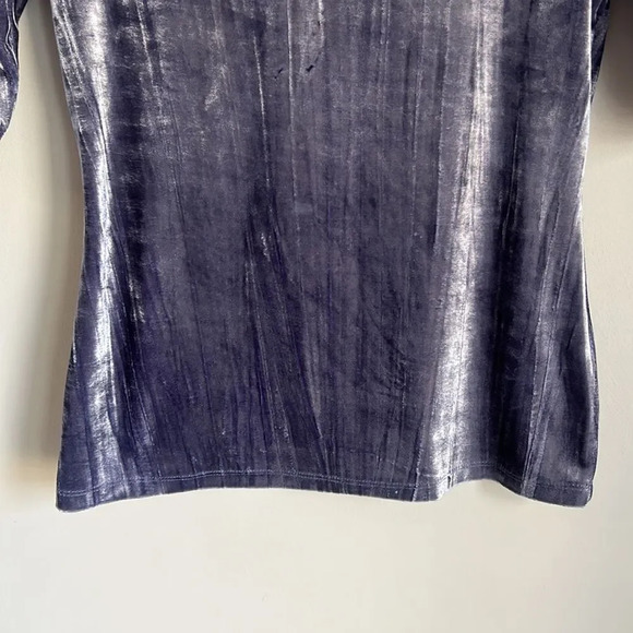 Anthropologie Pilcro Velveteen Mock Neck Top - Picture 6 of 10